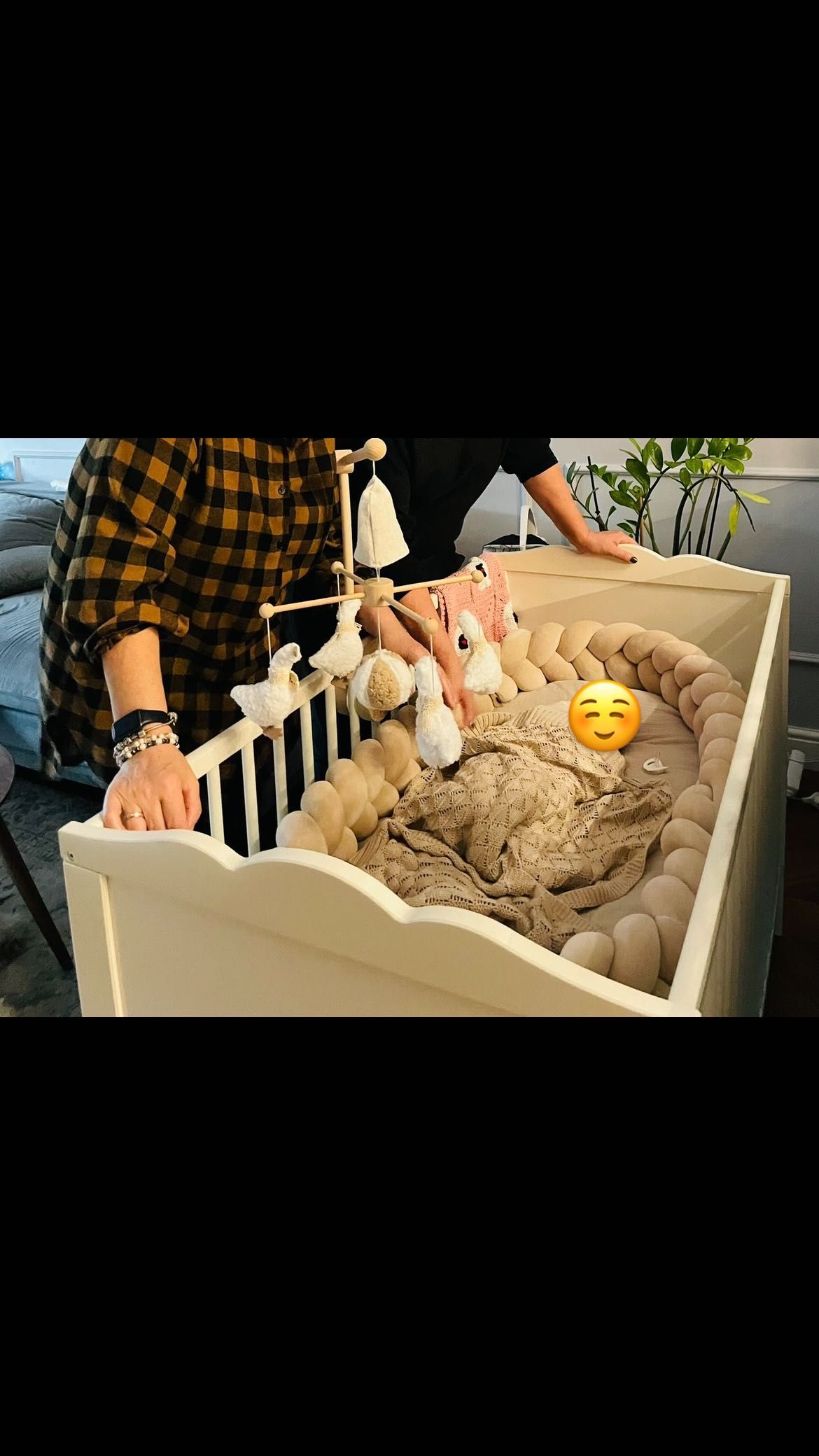 Łóżeczko Ikea materac