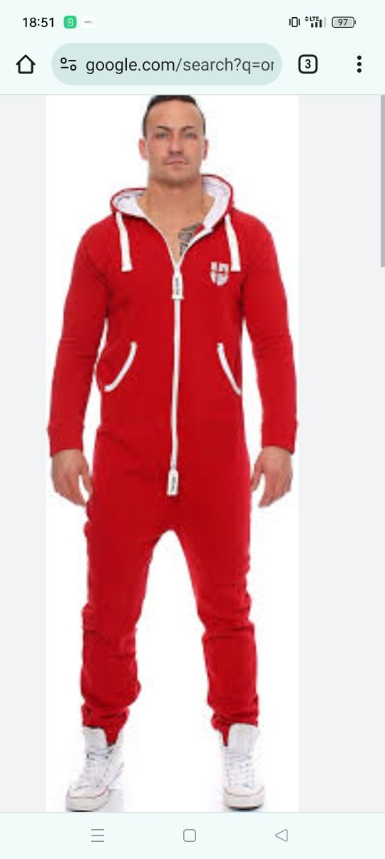 Kombinezon dresowy gennadi hoppe męski kombinezon onesie 2xl