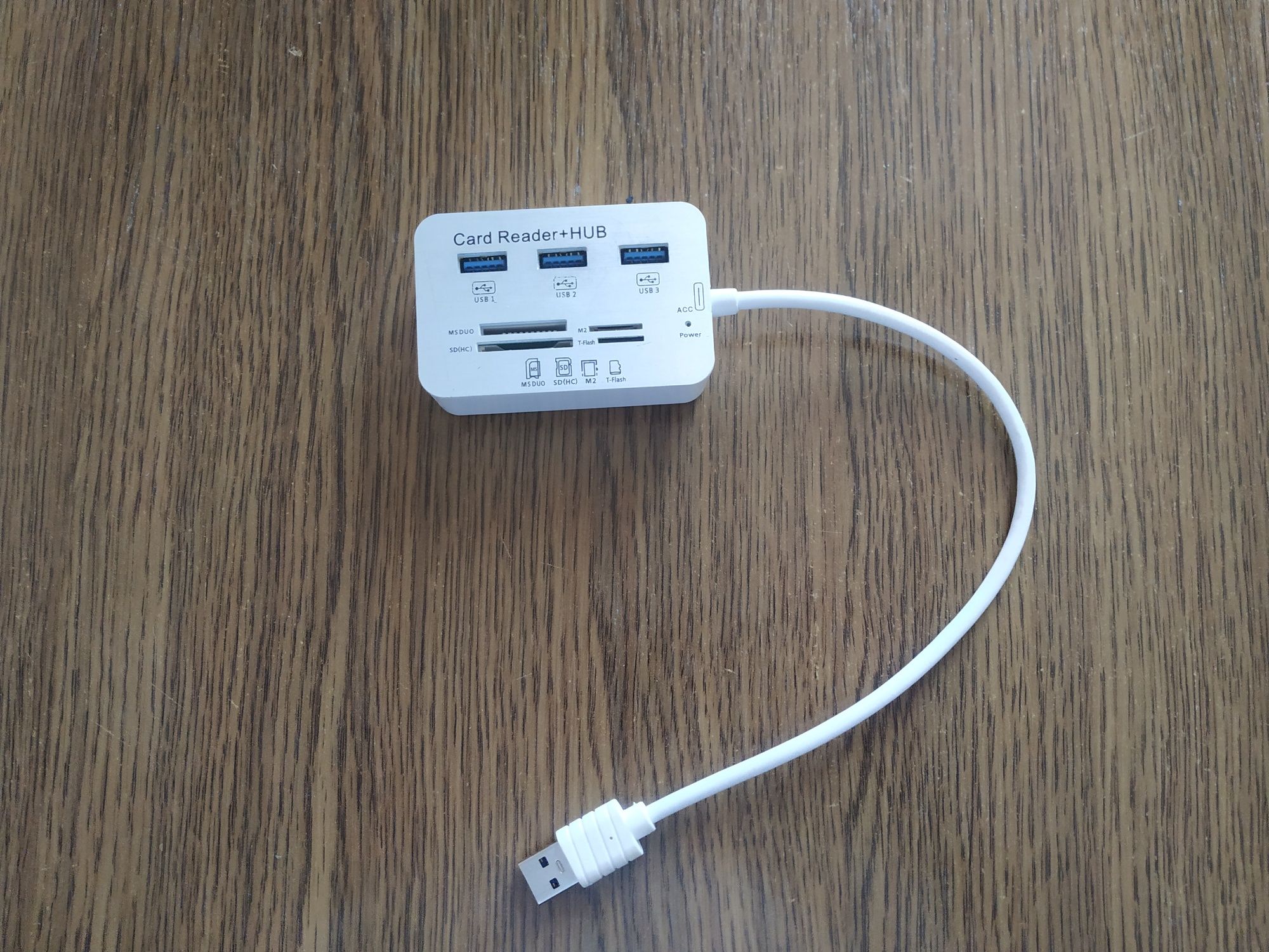 Usb hub + card reader