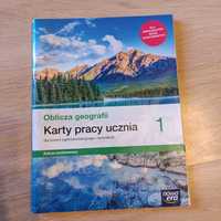 Karty pracy Oblicza geografii 1 klasa liceum, technikum