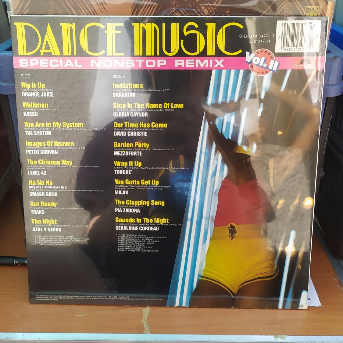 Запечатанные виниловые пластинки Dance Music, Music Power 1970-1980