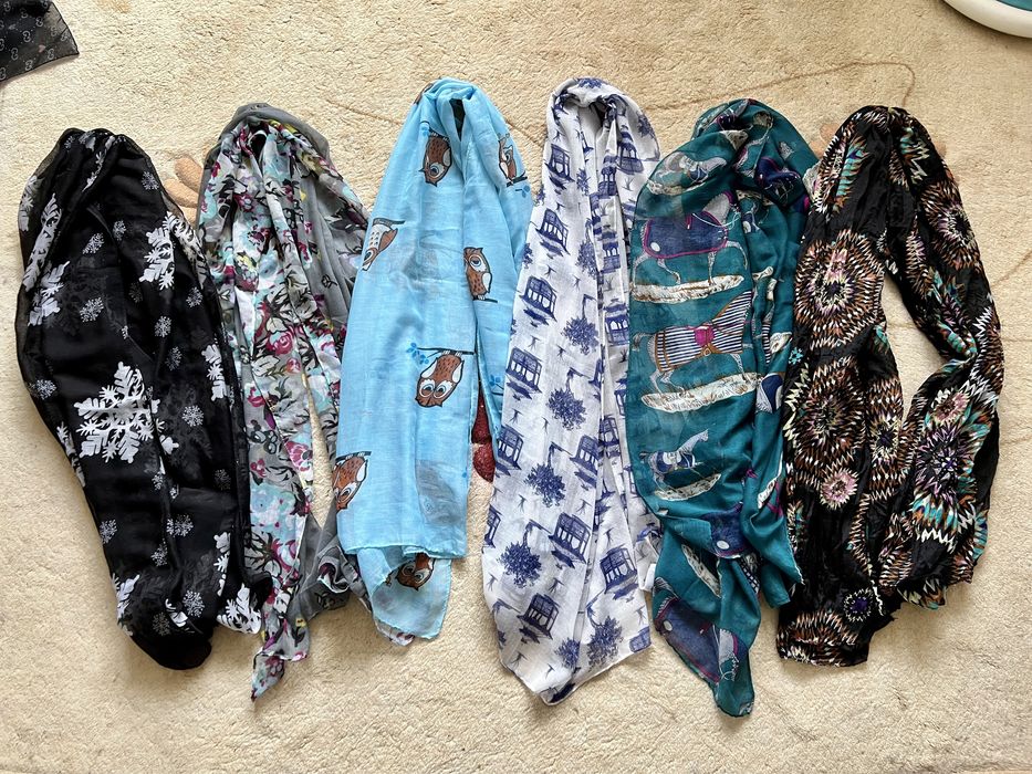 Шарфики на шию. Шарфы