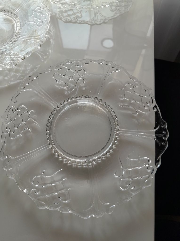 Talerzyki deserowe vintage