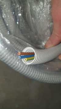 Kabel 3x2.5mm w peszlu ok. 10-11m