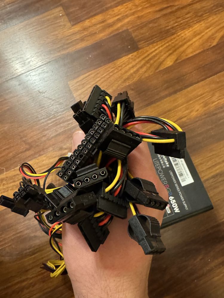 Zasilacz ATX Thermaltake Litepower RGB 650W - 100% sprawny