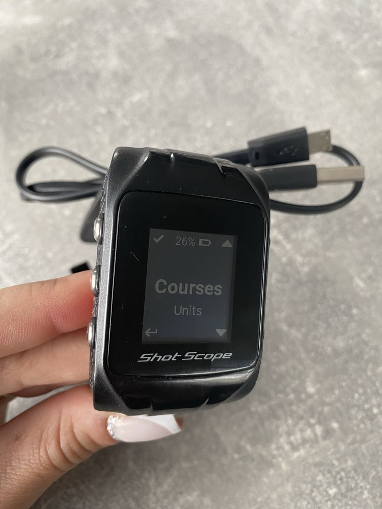Shot Scope smartwatch do gry w Golfa