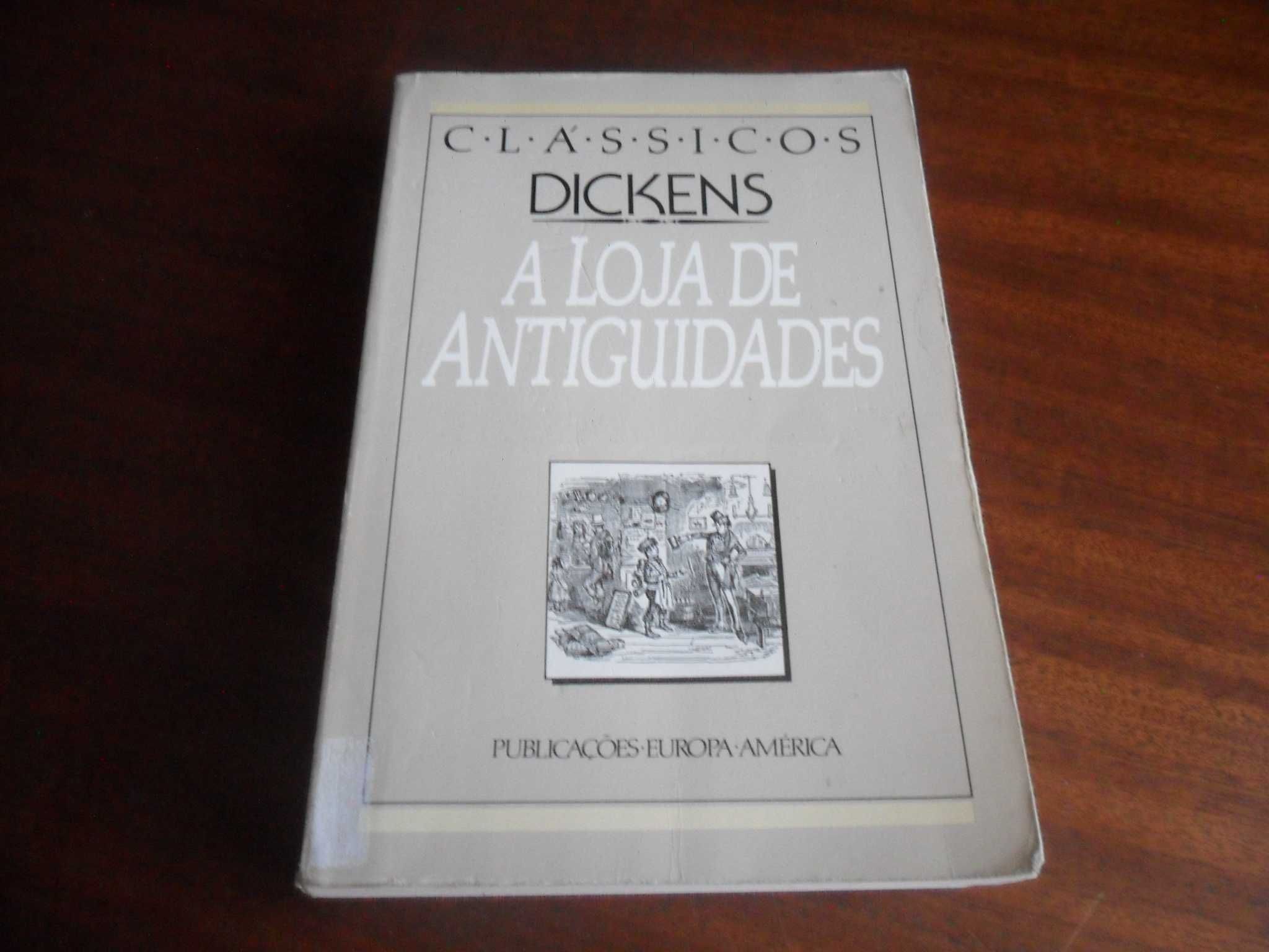 "A Loja de Antiguidades" de Charles Dickens - Edição de 1988