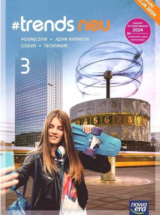 #Trends NEU 3 Podręcznik + Ćwiczenia Nowa Era EDYCJA 2024