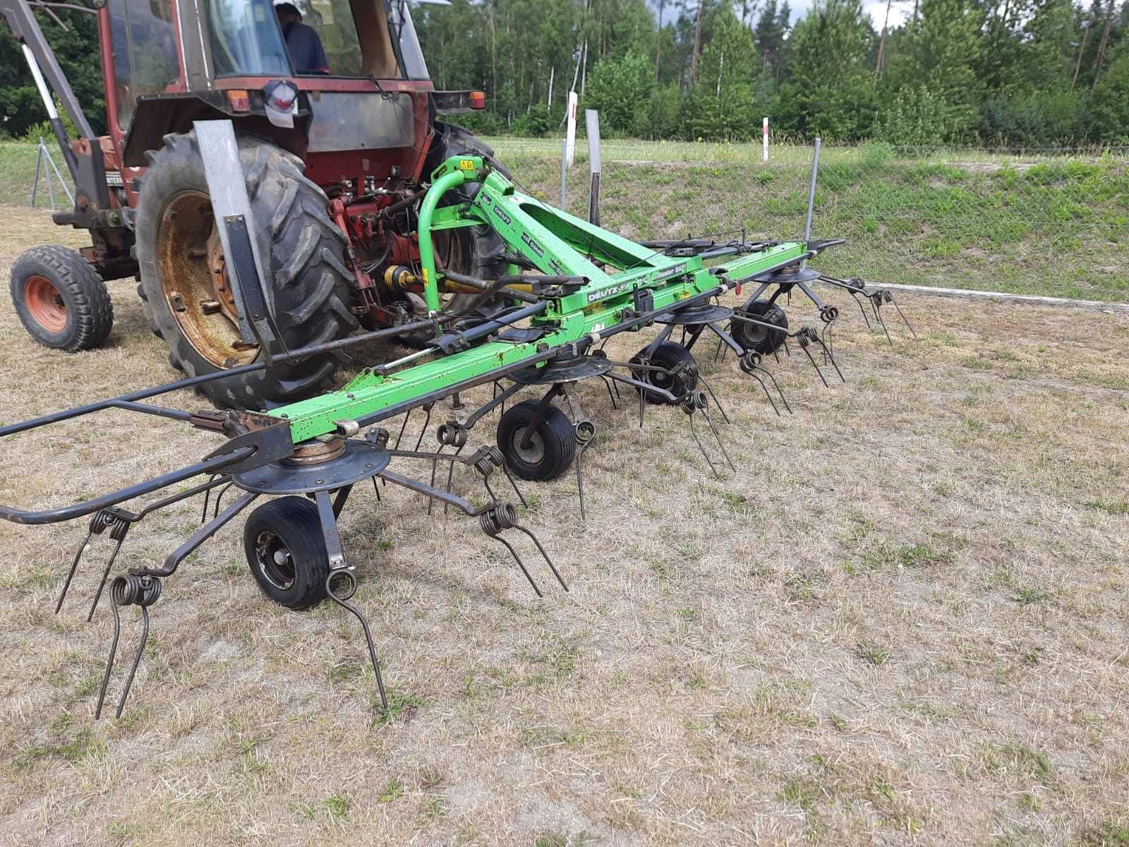 Przetrzasarka Deutz Fahr condimaster 5521 przewracarka zgrabiarka kuhn
