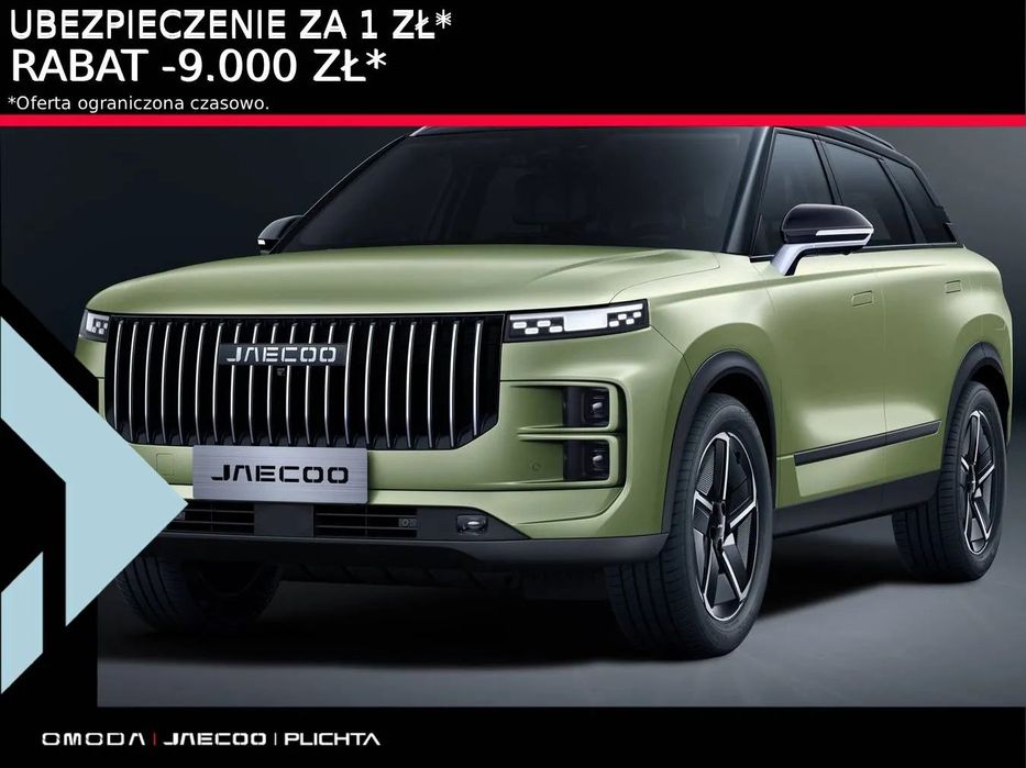 Jaecoo 7 Wersja URBAN Teraz taniej o 9000zł | Ubezpieczenie za 1zł