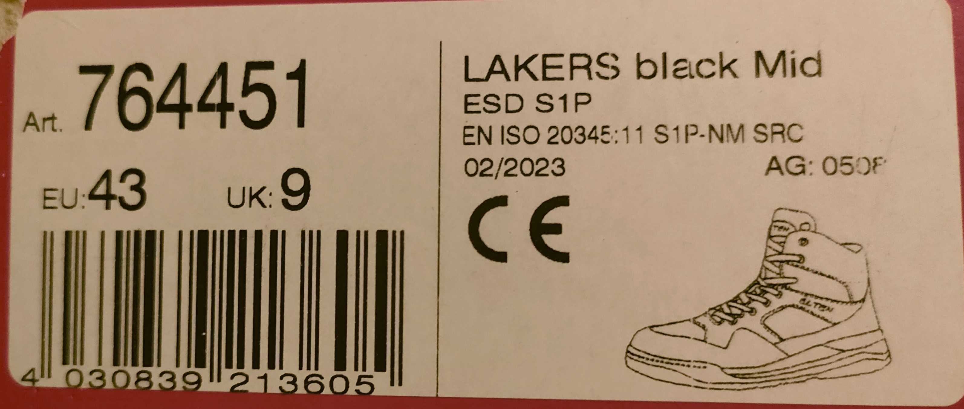 Buty robocze ELTEN rozmiar 43