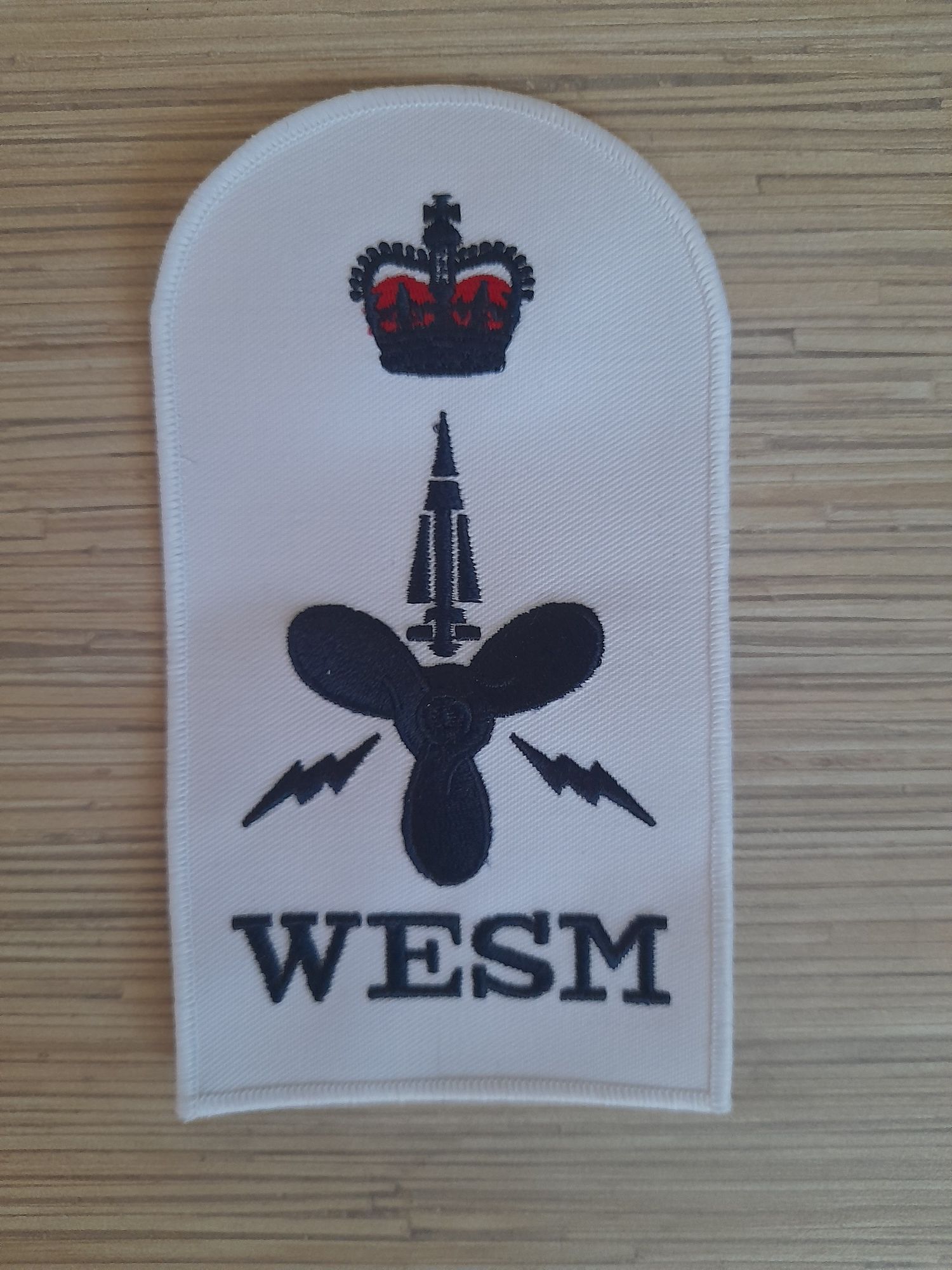 Naszywka brytyjska Royal Navy.