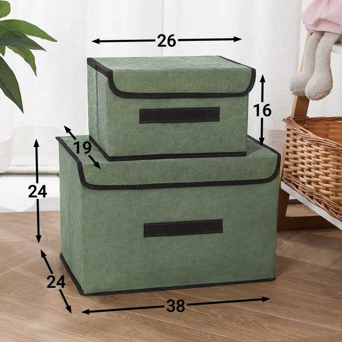 Schowek składany Pudełko Organizer Łazienkowy Pojemnik lekki z KLAPĄ