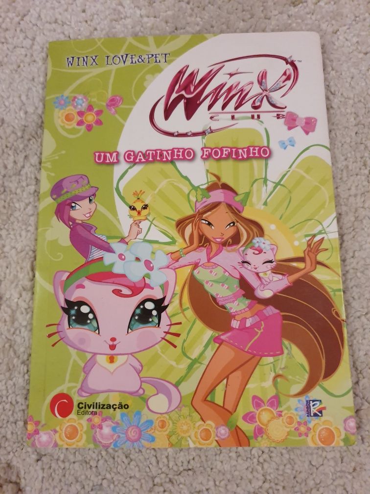 Livro Winx, colecção Love & Pets