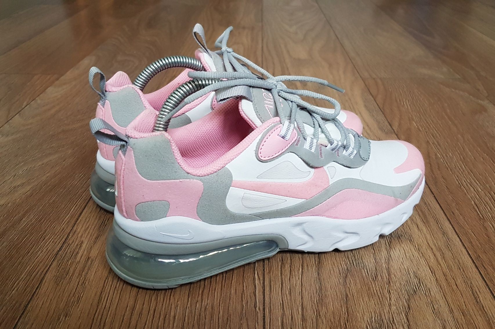 Buty Nike Air Max 270 React  Pink rozmiar 38,5 okazja Sneakers