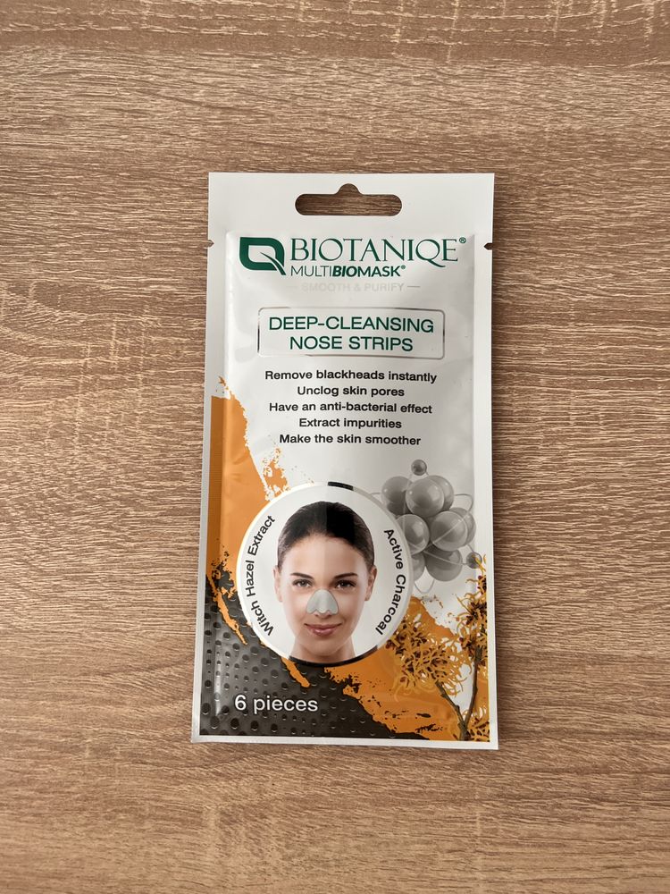 Oczyszczające plastry na nos Biotaniqe Multibiomask