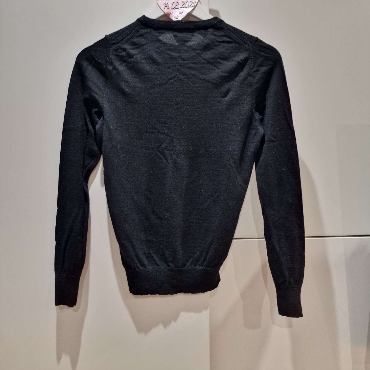 Sweter uniqlo s 36 wełna merino wool Allude Celiene Massimo Dutti