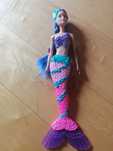 Lalka Barbie syrena nowa