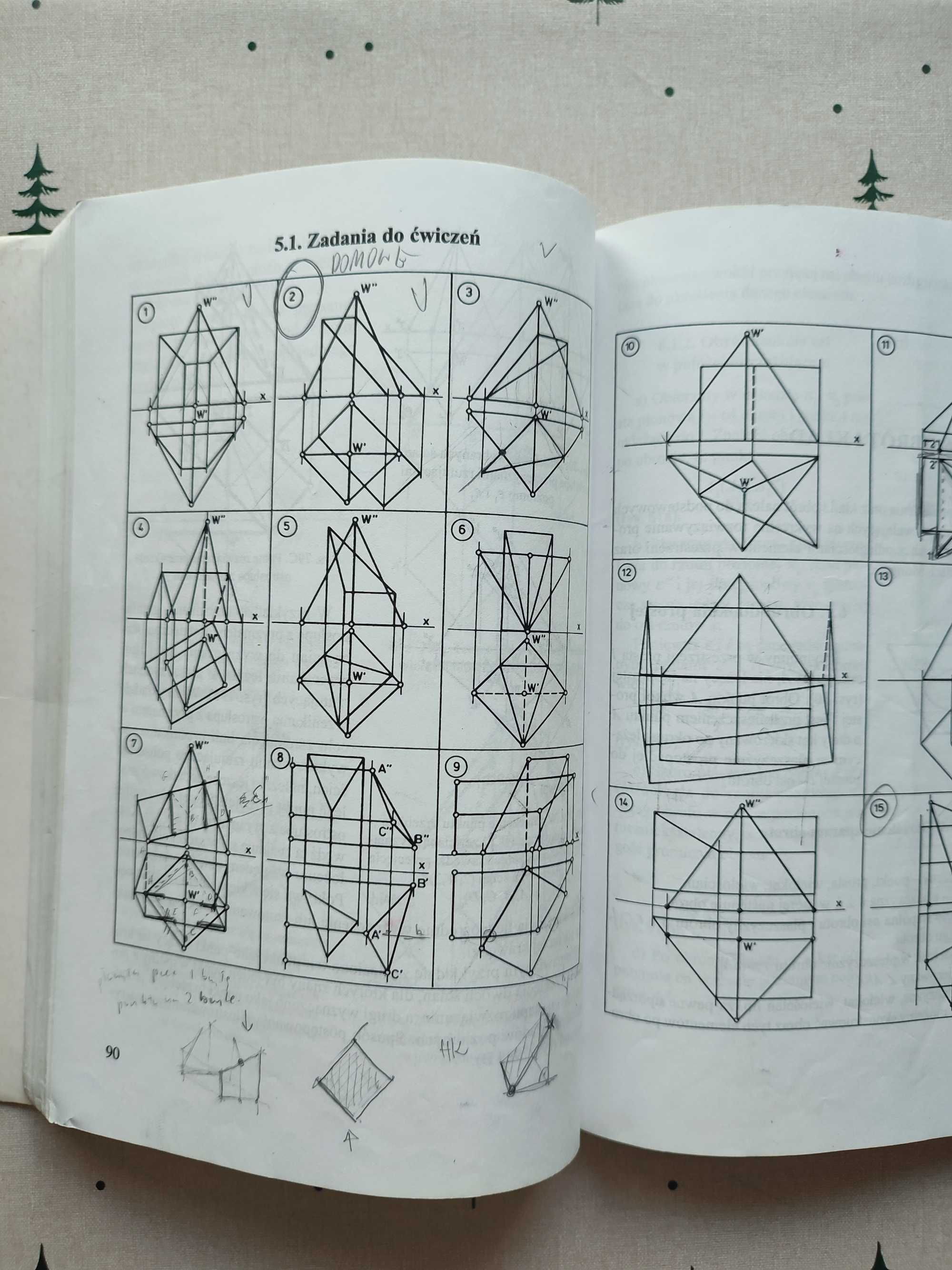 13 Wykładów z geometrii wykreślnej