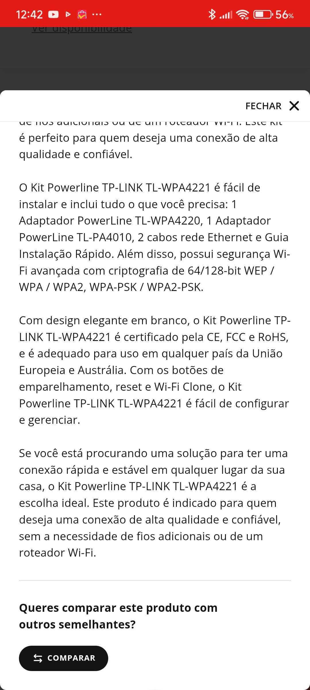 TP Link AV600, repetidor sinal internet