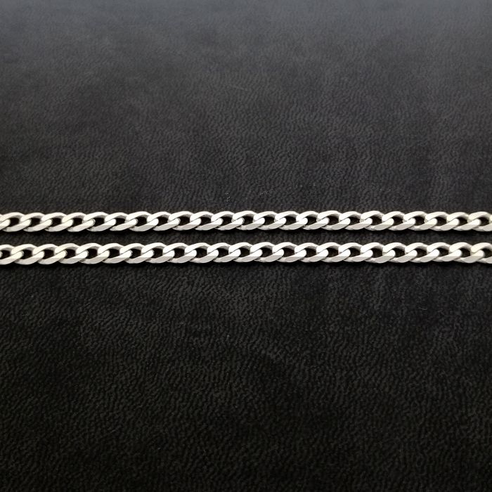 Srebrny Łańcuszek Pancerka+medalik Orzeł 925/60cm