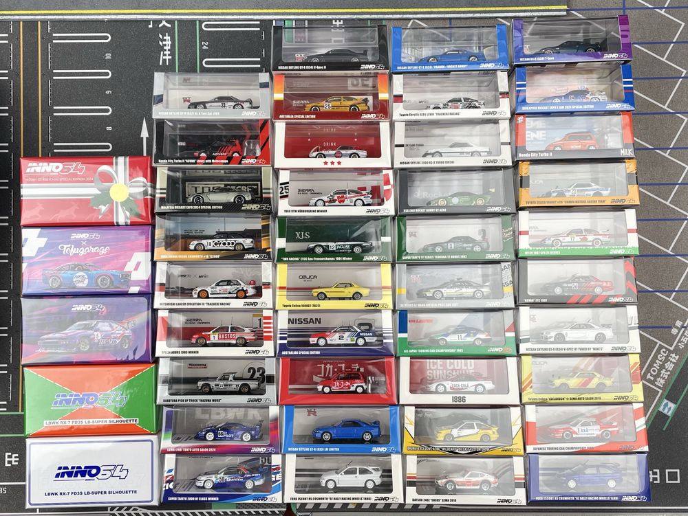 Mini gt,inno64,sparky,AvtoWorld,Tomytec,KaidoHouse,PopRace