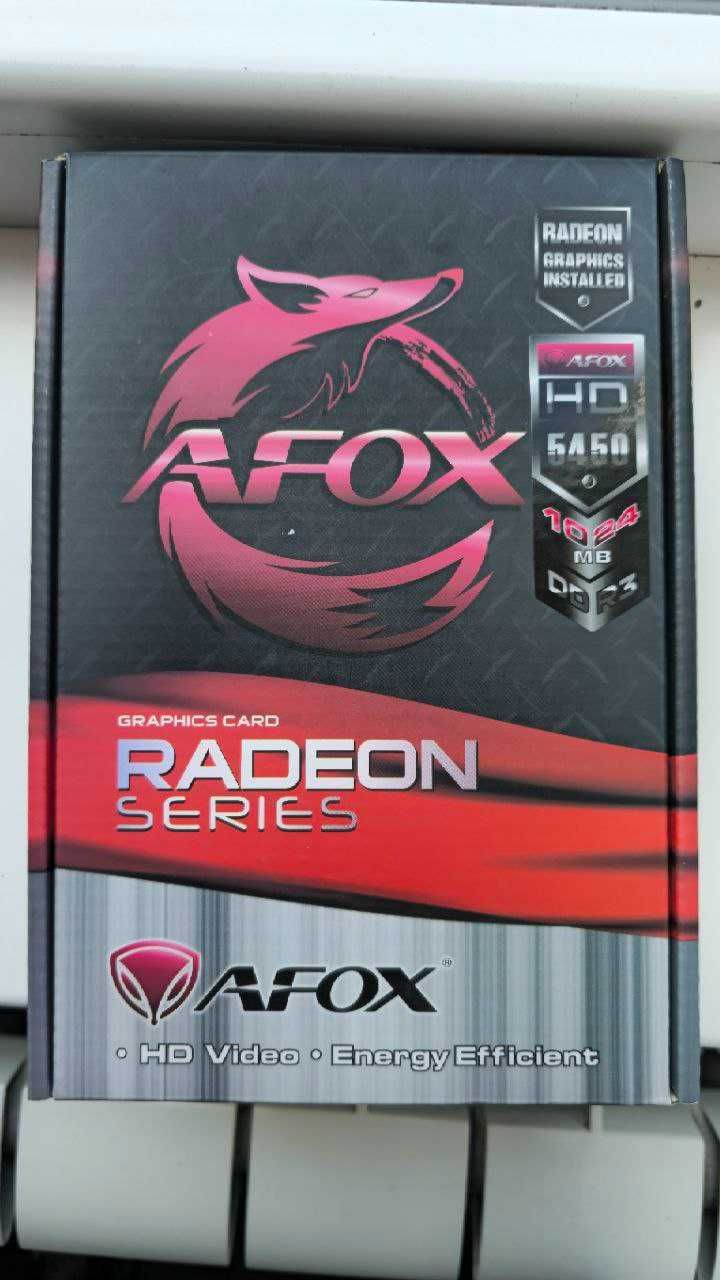 Видеокарта Radeon HD5450 1024mb DDR3