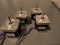 4x Silniki krokowe nema 17 Wantai 42bygh809 1.7a 0.9deg