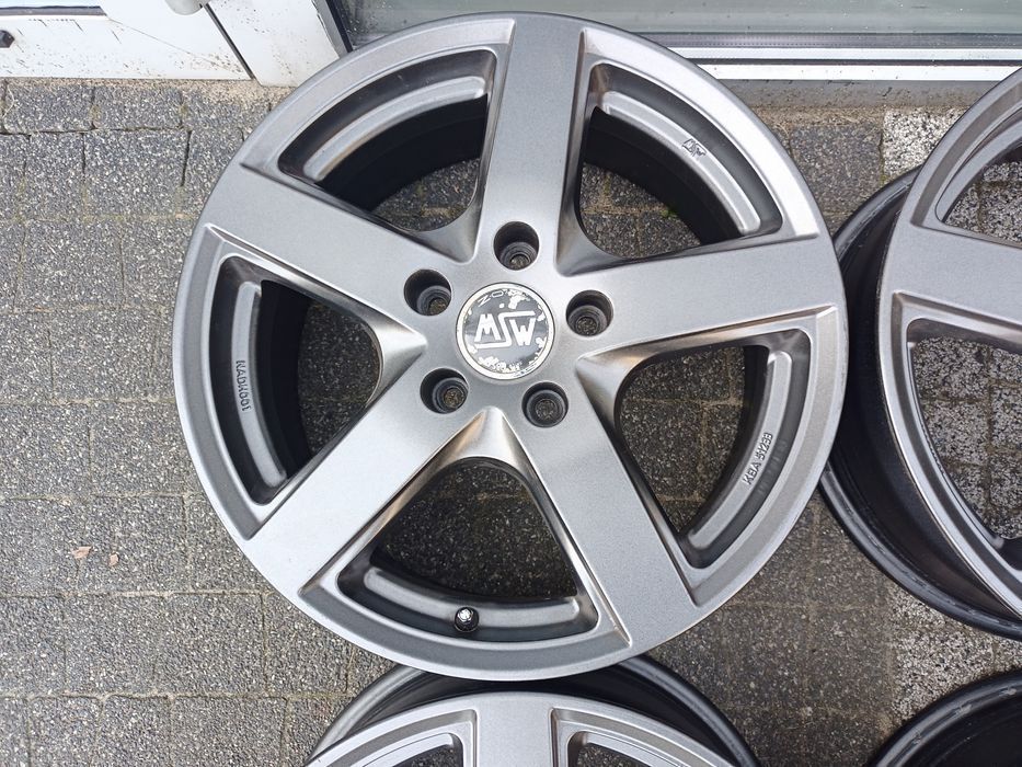 MSW ALU 17" VW Transporter T5 T6 Multivan Caravelle ET49 5*120 Szare.