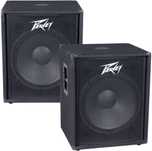 2 Subwoofer ativo Peavey Pv118d