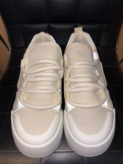Sneakersy damskie beżowe