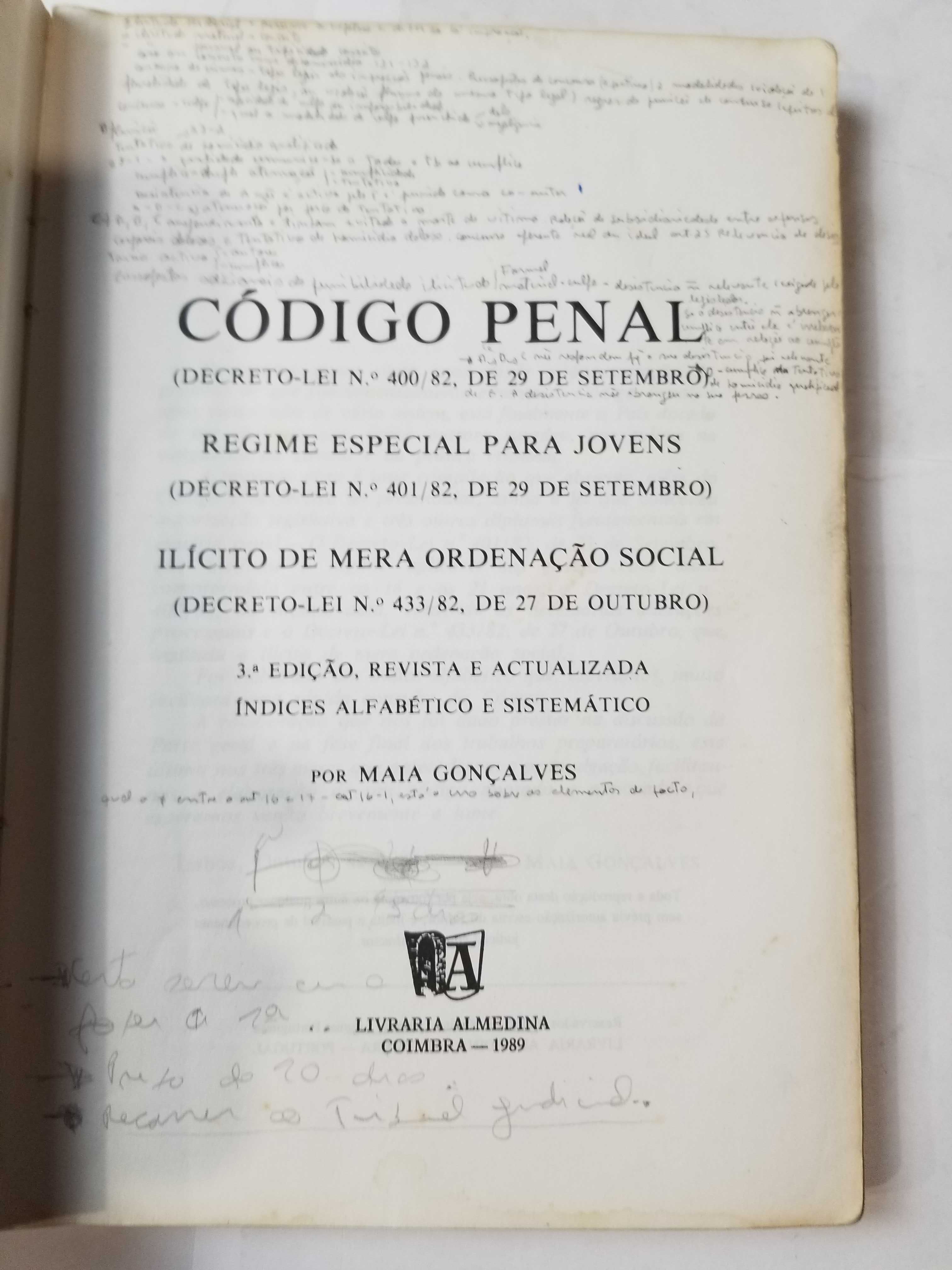 E1 - Livro - M. Maia Gonçalves - Código Penal