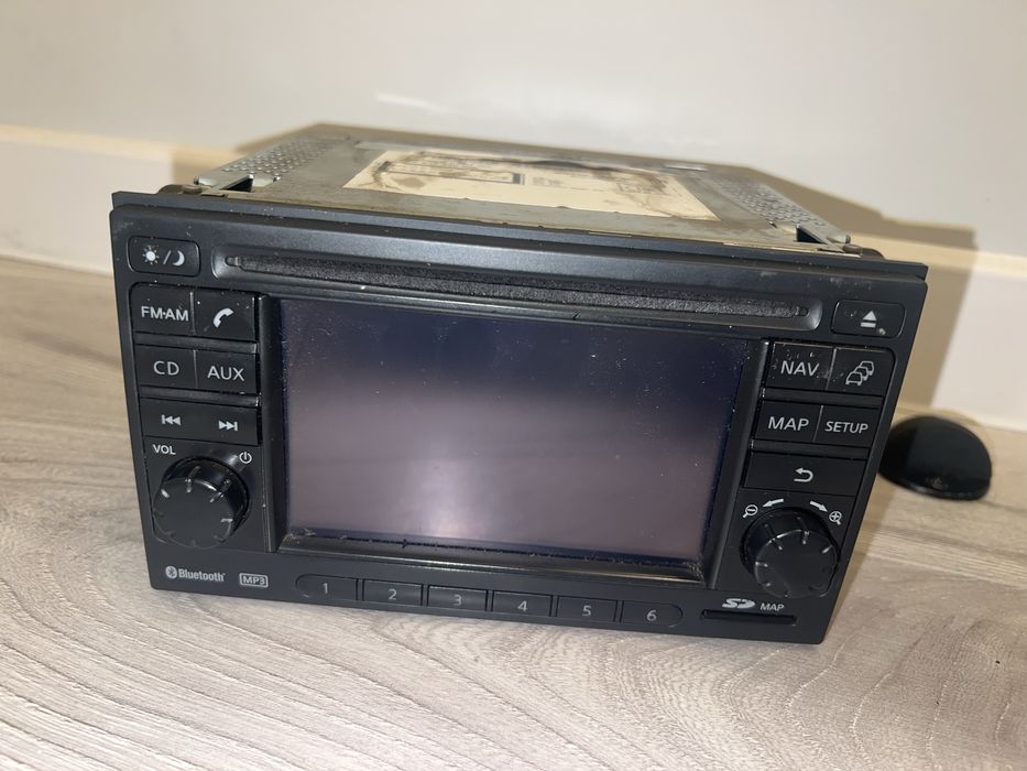 Оригінальна магнітола Nissan Qashqai, штатна навігація Ніссан Кашкай