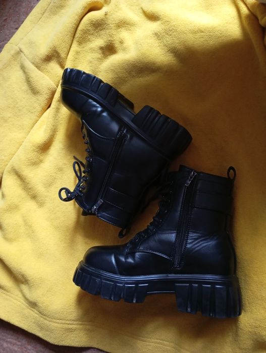 Ботинки женские зимние кожаные сапоги р39