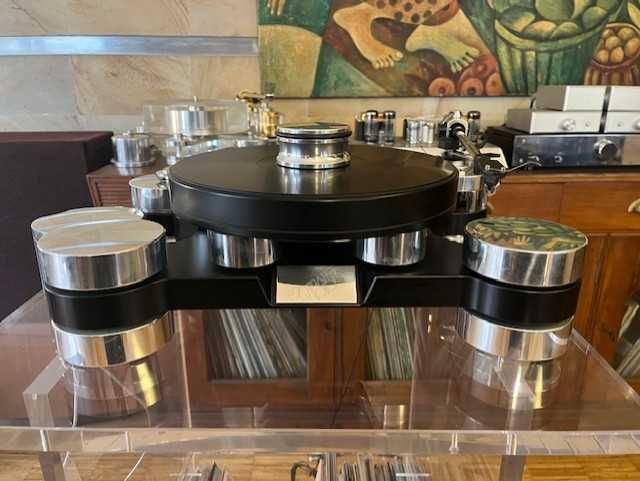 Transrotor Dark Star Silver Shadow Gramofon (SME clearaudio)