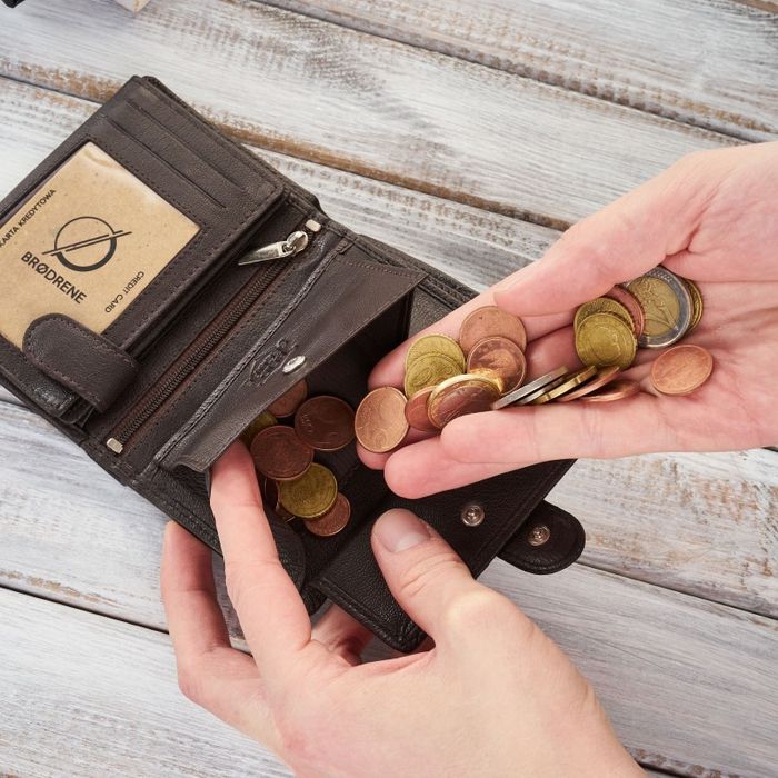 portfel męski skórzany brązowy brodrene g-28-br