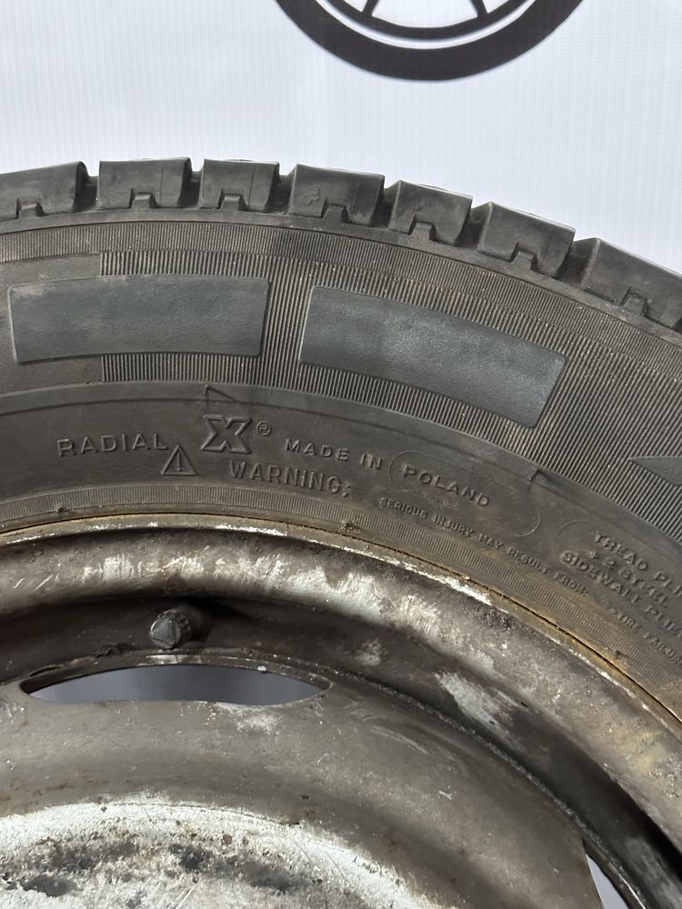 Колеса в зборі 195/70 R15C Michelin (літо),диски 6х205 R15 Спарка