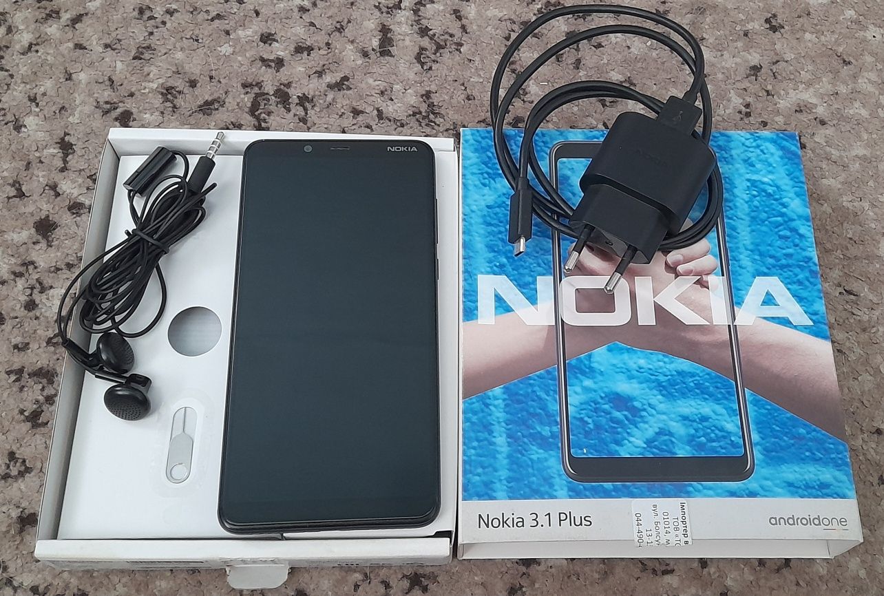 Смартфон Nokia 3.1 Plus