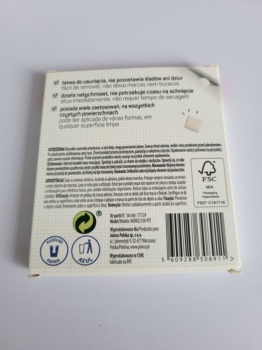 Masa mocująca glinka do przyczepiania tipsów