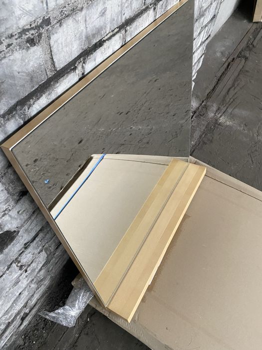 Lustro łazienkowe na płycie MDF nowe 63x63