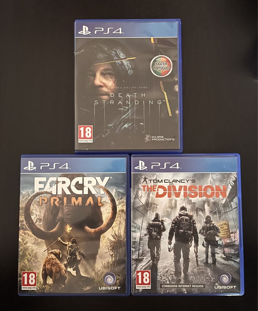 Jogos PS4 usados