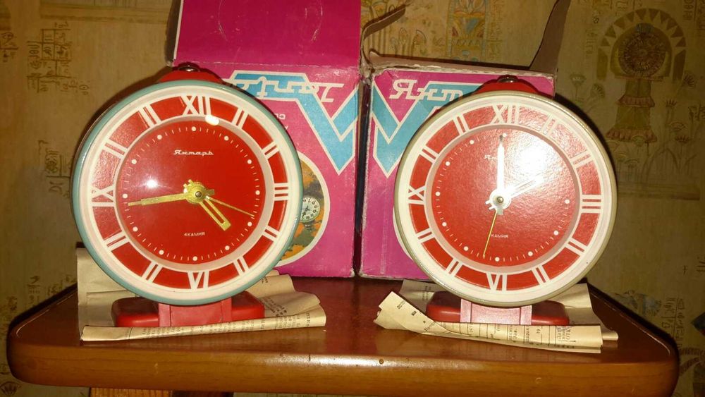 Конструктор часы времен СССР