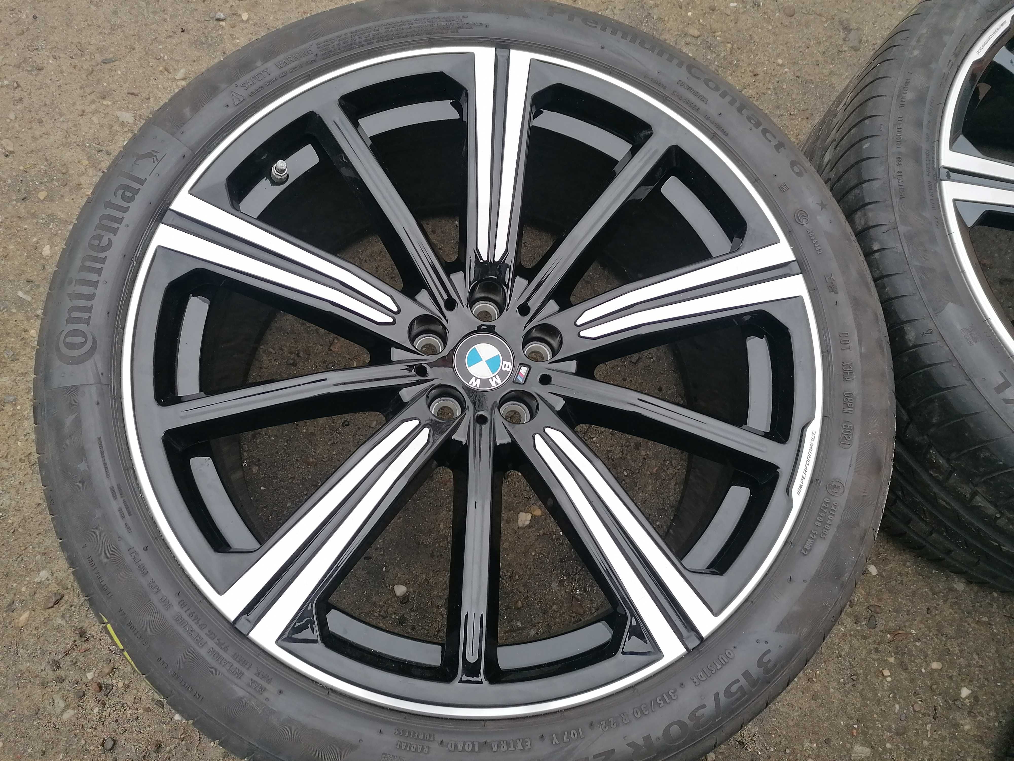 Koła 22" bmw x5 g05 x6 g06 x7 g07  m-performance wz 749 lato