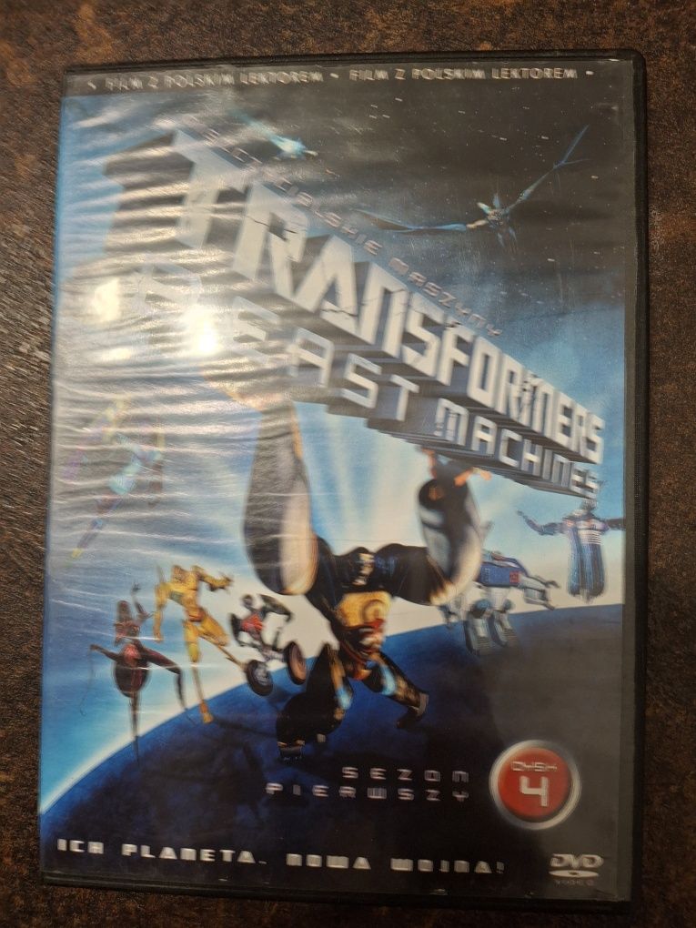 Transformers Beast Machines Sezon Pierwszy Dysk 4 [Lektor Polski] DVD