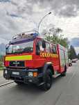 Man 4x4 14 224 Ziegler Straż Pożarna Pożarniczy  wóz Strażacki