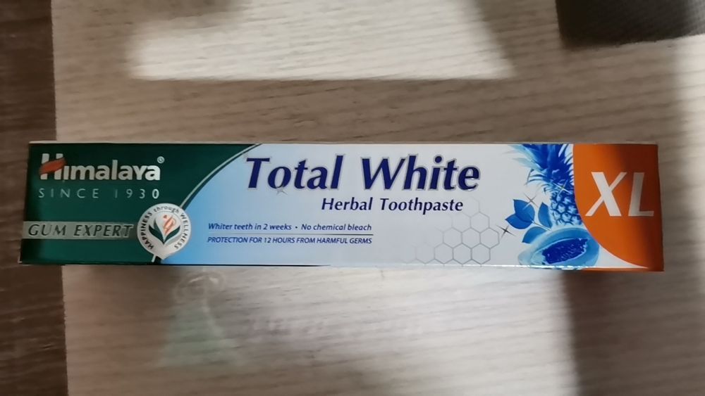 10 szt Pasta do zębów bez fluoru  himalaya total care 100ml