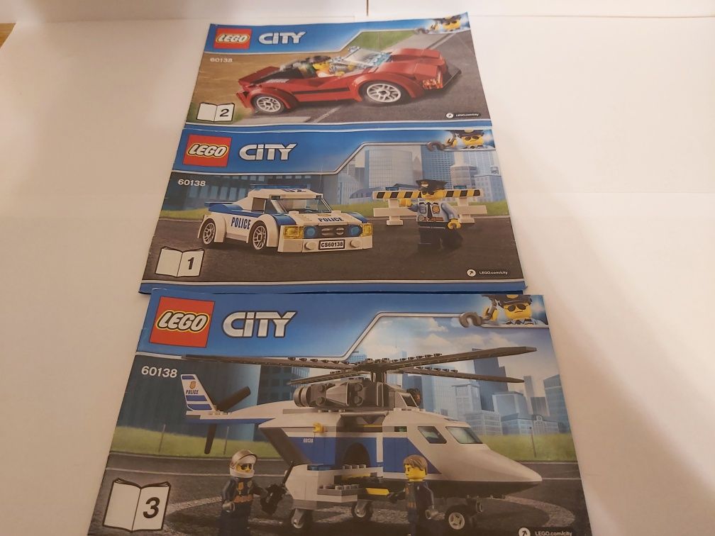 Lego city policja 60138 szybki pościg