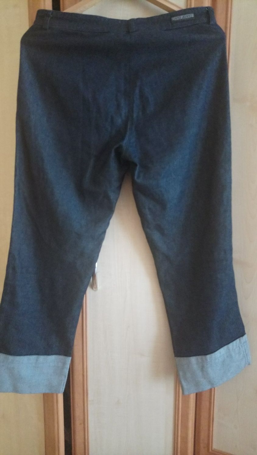 Spodnie typu rybaczki jeans XL