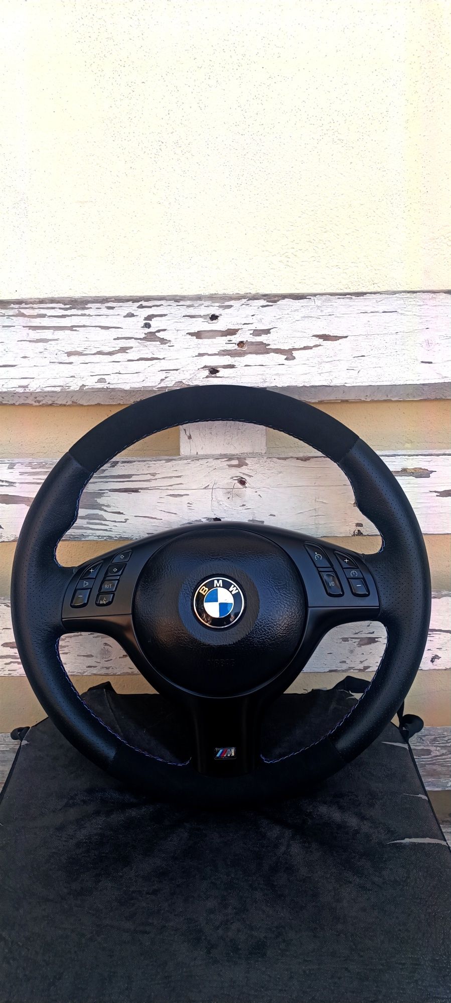 Volante bmw pack m original personalizado para e38 e39 e46 e53