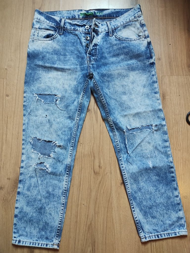 Spodnie boyfriend jeansy